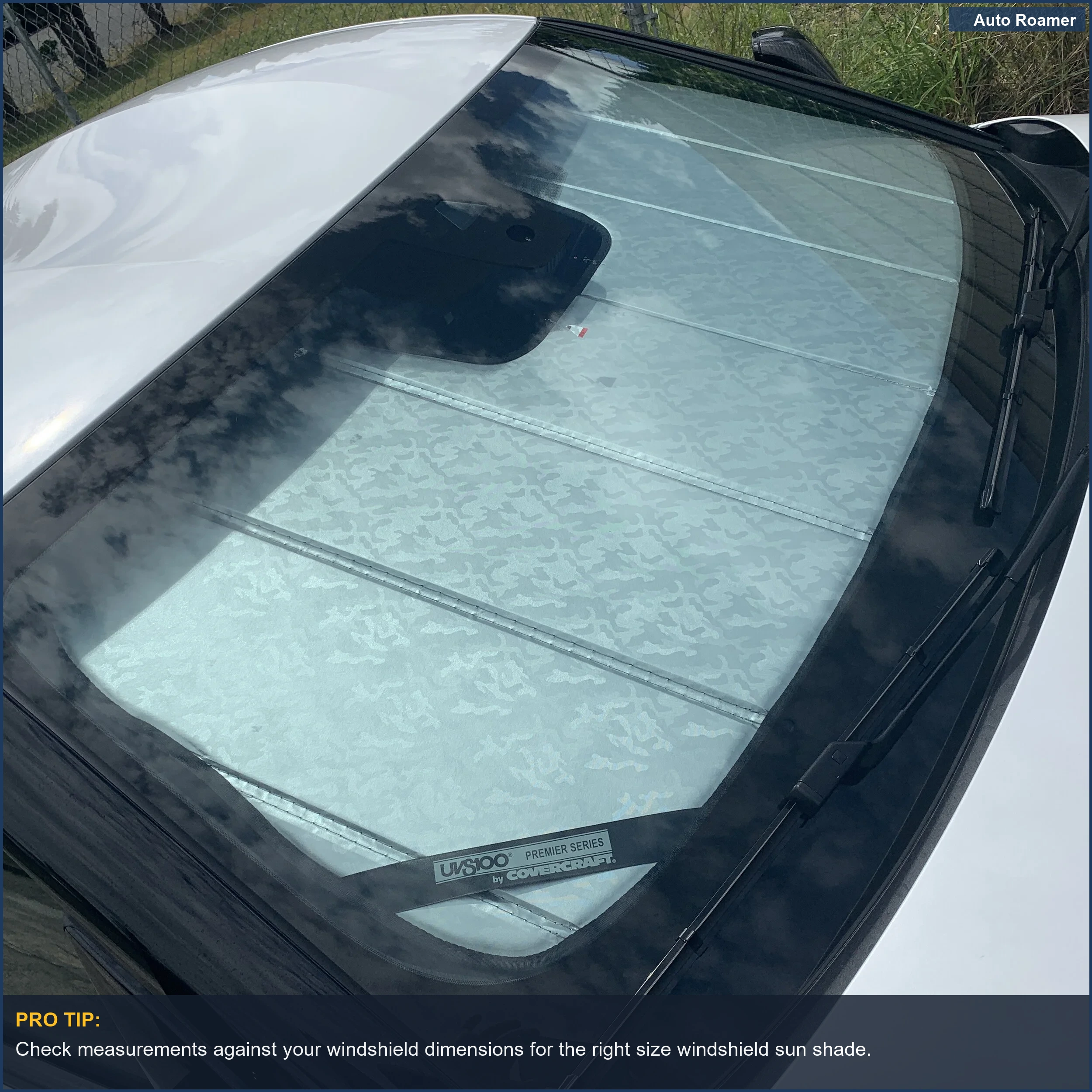 How to Choose the Right Size Windshield Sun Shade